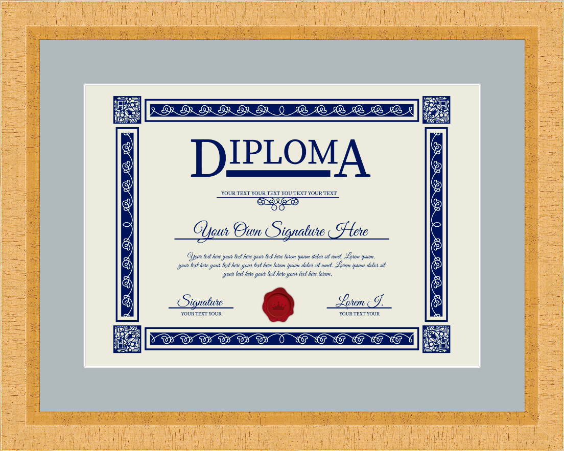 Diploma Frame (9" x 11")