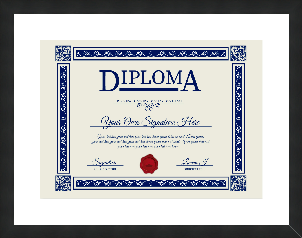 Diploma Frame (9" x 11")
