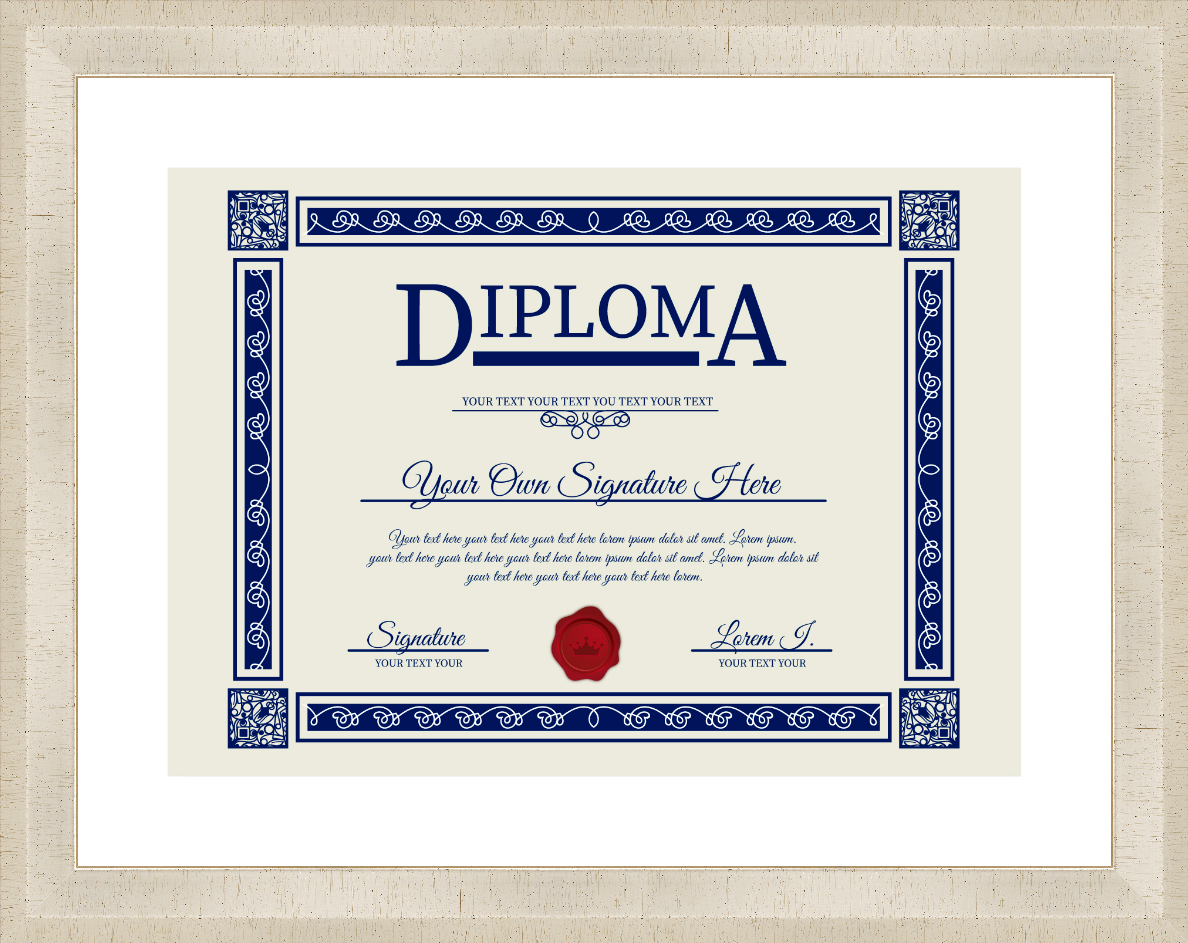 Diploma Frame (11" x 14")