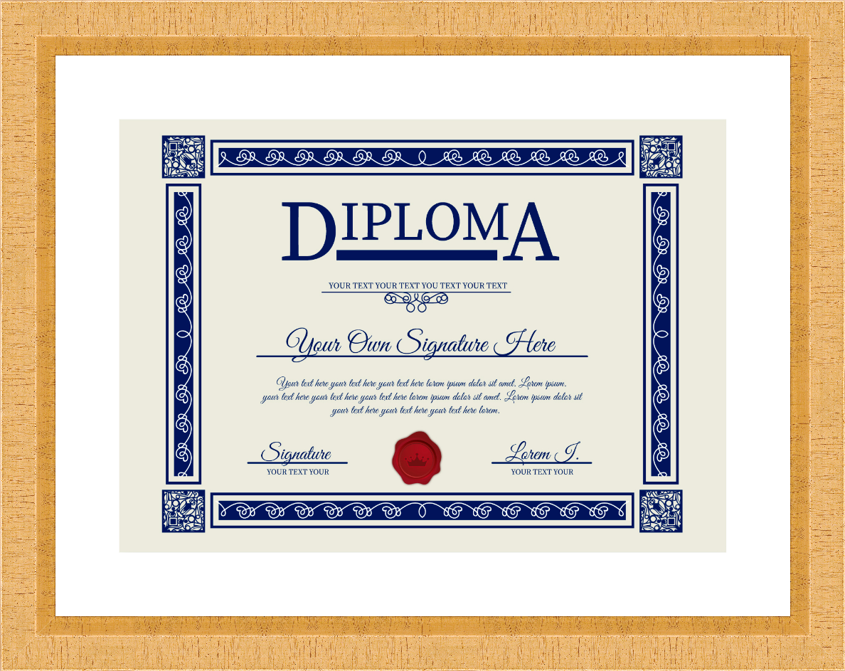 Diploma Frame (11" x 14")