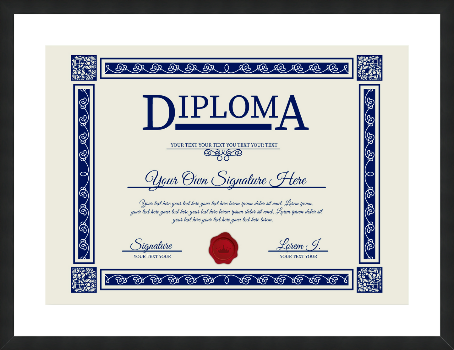 Diploma Frame (16"x20")