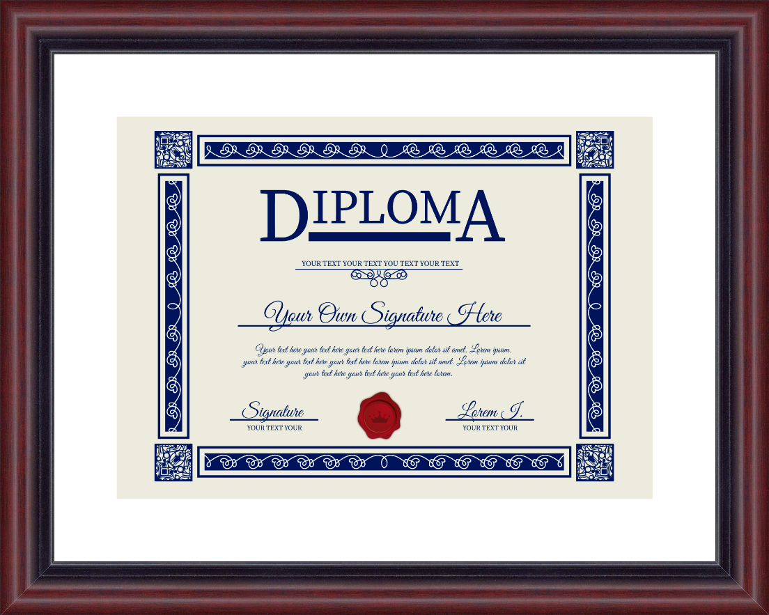 Diploma Frame (9" x 11")
