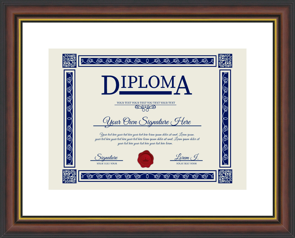 Diploma Frame (8"x10")