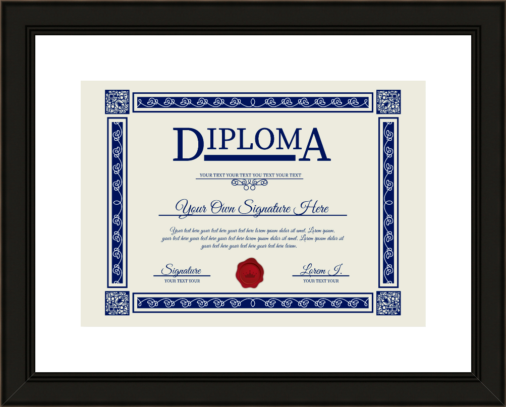 Diploma Frame (8"x10")