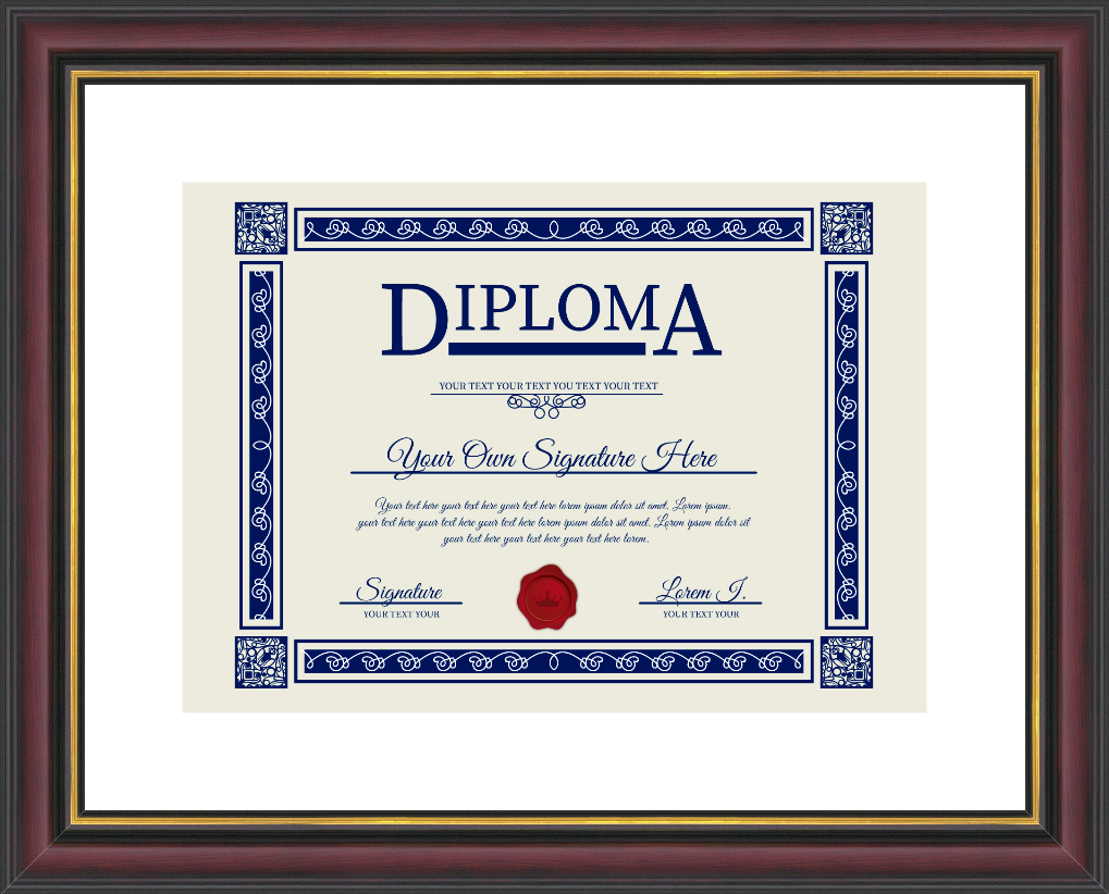 Diploma Frame (8"x10")