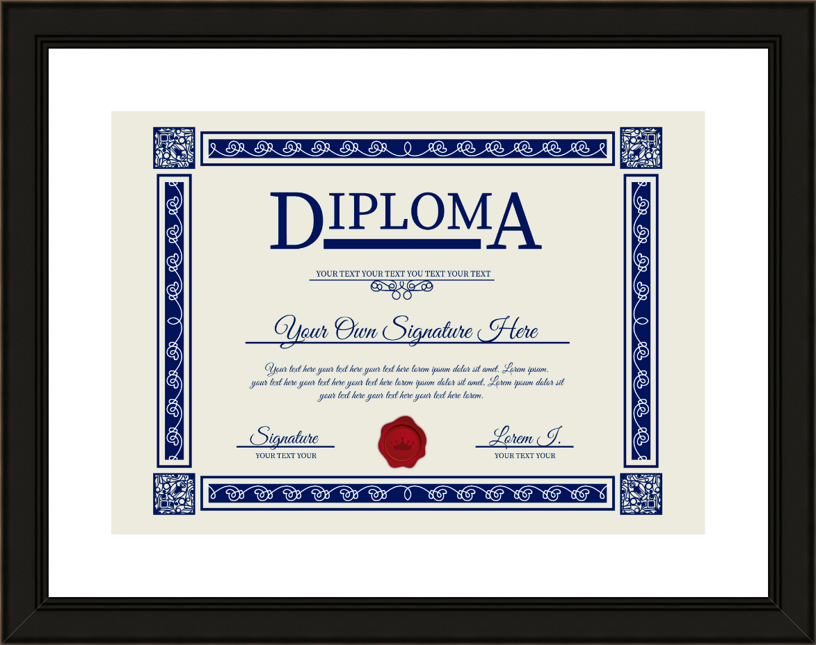 Diploma Frame (11" x 14")