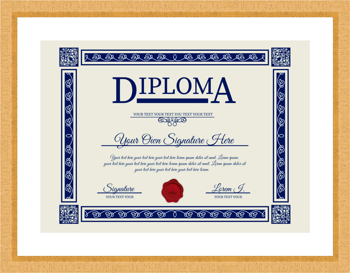 Diploma Frame (16"x20")