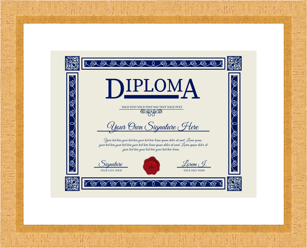Diploma Frame (8"x10")