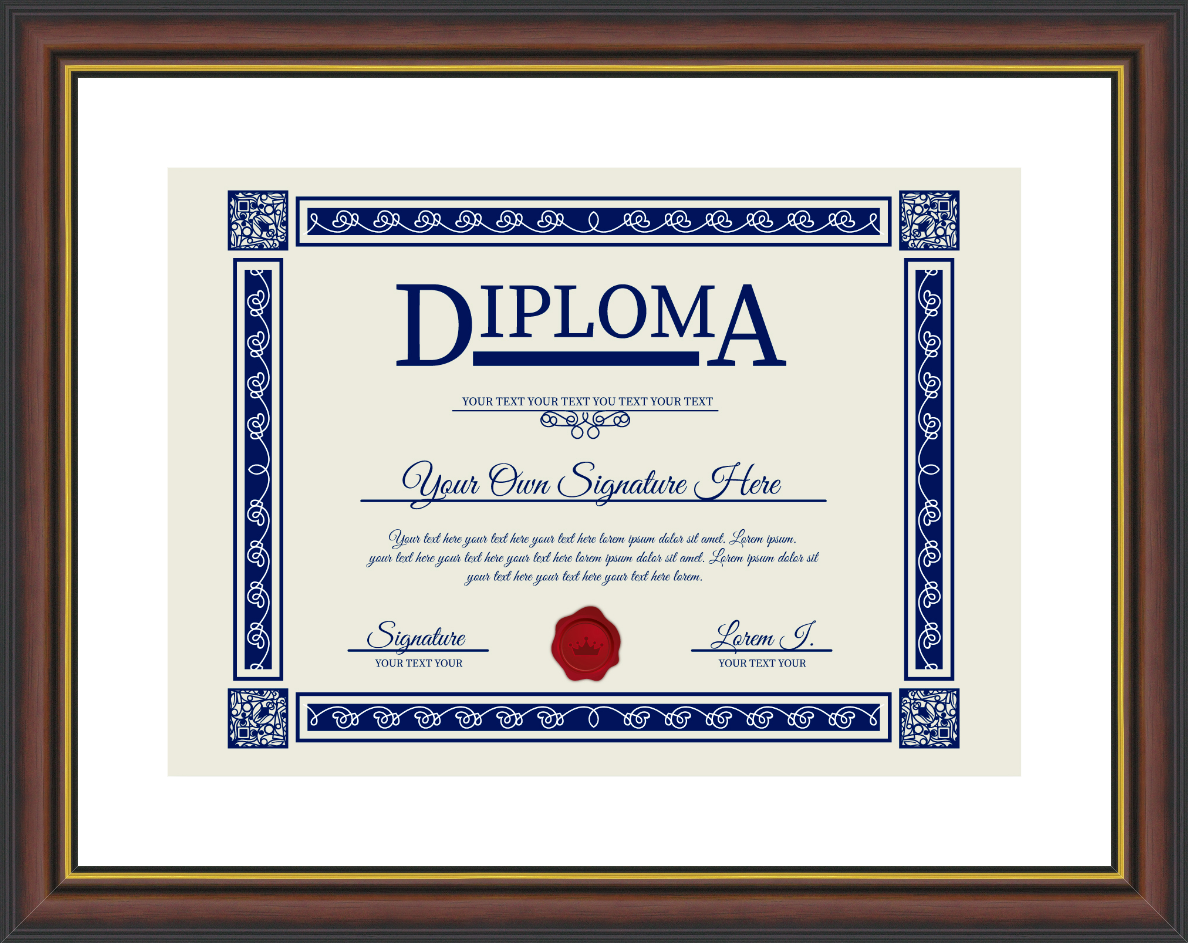 Diploma Frame (11" x 14")