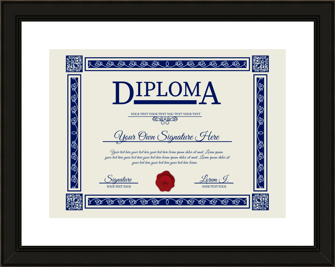 Diploma Frame (9" x 11")