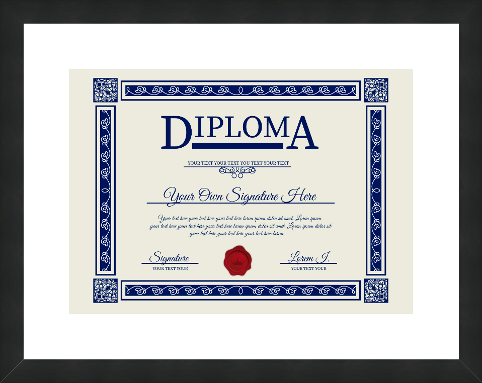 Diploma Frame (8"x10")