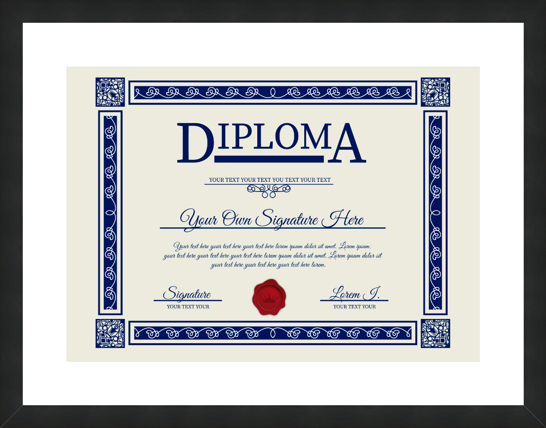 Diploma Frame (11" x 14")